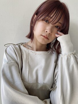 アッシュ 東戸塚店(Ash) アレンジもかわいい！ギリギリ結べる切りっぱなしボブ
