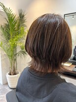 ビオヘアー(bio hair)&nbsp;ウルフボブ×トレンド透明感グレーアッシュ