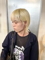 【ステップボーンカット】メンズハイトーン/レイヤーボブ