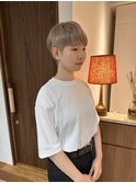 【VENTI 伊藤】マニッシュショート×ハイトーン
