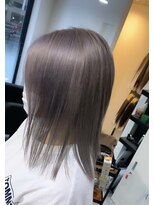 ラフ 難波店(LAFF) #黒髪#ボブルフ#ネビージュ#小顔#ワンレン