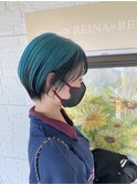 逆インナー×乾かすだけでまとまるショート