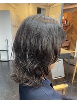 エルマノ 仙川(L mano)&nbsp;大人ショートハイライト髪質改善キッズカット前髪30代40代