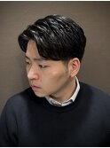 ニュアンスパーマ×ビジネススタイル