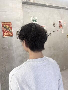 ドアホワイト(door white) 波巻きスパイラルシャドウパーマ