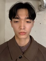 ノラ シブヤ(NORA)&nbsp;【永田】前下がりシースルーマッシュ×ダウンパーマ