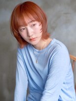 リッカ(RICCA) ホワイトグレージュ/デジタルパーマ/チェリーブラウン/恵比寿