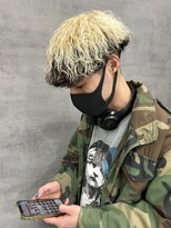 ネクスト 静岡店(NEXT)&nbsp;MEN'S HAIR/ブルーブラック/スペインカール/韓国マッシュ