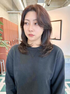 ノエ(noe) ホワイトグレージュ/デジタルパーマ/チェリーブラウン/栄c126