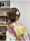 ウェーブヘア