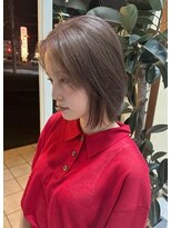 バルス(BLS)&nbsp;くすみベージュ/抜け感レイヤーカット