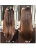 髪質改善ヘアカラー