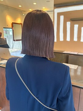 マルジ(marugi) 切りっぱなしボブ