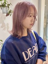 アスティブランシュ(Asti blanche)&nbsp;ピンクベージュ_ブリーチ1回/ミルクティーピンク/ピンクカラー