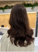 コテ巻き風パーマ