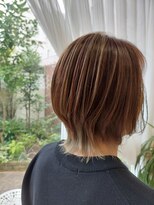 ヘアーズ 本店(HAIRZ)&nbsp;《HAIRZ 》藤井☆大人ハイライトウルフショート