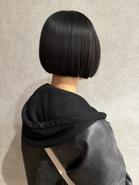 サーカス 町田(circus) 丸みのある切りっぱなしボブ