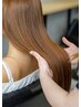 【ダメージ毛・エイジング毛】酸性ストレート+カット+トリートメント
