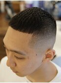 クロップカットスキンフェードカットシェービング吉祥寺理容室