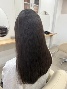 ヘアフラックス(hair flax)の写真/感動の体験!髪質改善うる艶ストレートでダメージレスな柔らかさ◎