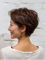 アブニール 柏東口店(AVENIR) ダークパープル/ナチュラルショート/夏のヘアアレンジ/柏