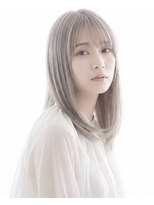 ネオヘアー 東三国(Neo hair)&nbsp;【東三国/新大阪】シルバーベージュミディ