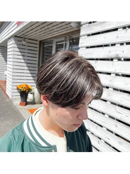 ティーエスクラブ(T.S CLUB)の写真/久保指名限定メンズパーマが得意!波巻きパーマでトレンドスタイルを実現♪