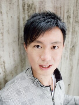 ヘアーラウンジ アルテ(hair lounge arte) さわやかさ＋アシンメトリーで少し個性を出したメンズショート☆