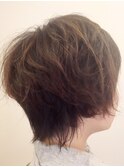 自分らしく☆くせ毛ショート