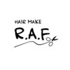 ヘアメイクラフ(HAIR MAKE R A F)のお店ロゴ
