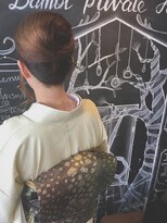 バンビ プライベート サロン(Bambi private salon)&nbsp;大人女子な夜会巻き＊