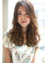 【Lond】 大人可愛い流し前髪(^_^)