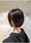 うるツヤ愛されブラウンで作る大人のショートボブスタイル☆