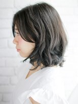 ヘアメイク ナル(hair make nalu) 清潔感のあるAラインのボブスタイル