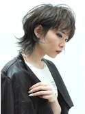 ブルーアッシュ×マッシュウルフ@20代30代40代50代