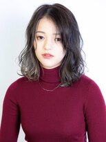 ボウ(BEAU)&nbsp;ふわっとクセ毛風でこなれ感◎外国人風ミディ