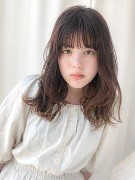 ルティア(Lutia) シースルーバング 簡単スタイリング