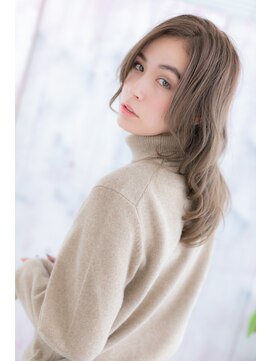 ヘアアンドビューティー ミック(Hair & Beauty miq) 外人風カラーで女子力UP…フリンジウェーブセミディb