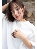 アンジェリカラボ 梅田店(ANGELICA LABO)&nbsp;ANGELICA シースルー丸みボブ