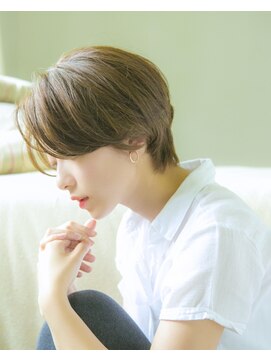 ロンドプロフィール 浦和(Lond profil) 浦和ショートヘアショートカット韓国白髪ぼかし白髪染めボブ