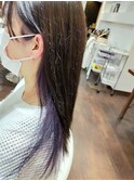 インナーカラー×パープル