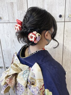 プログレス 仙台駅東口店(PROGRESS) 成人式、卒業式用ヘアセット