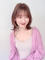 オーブ ヘアー スペル 仙台長町店(AUBE HAIR spell)&nbsp;20代・30代_小顔見せくびれミディ