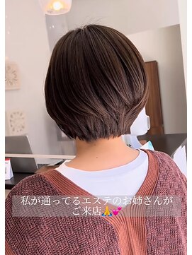 リッシュ 四街道店(Lish) 丸みショート×透明感イルミナカラー♪