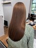 艶髪縮毛矯正×スタンダード髪質改善Tr（カット込） 25,850