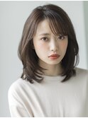 【emu井上信洋】丸みレイヤーで大人かわいいくびれミディアム