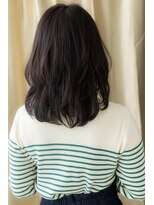 カバーヘア ブリス 戸田公園西口店(COVER HAIR bliss) ビターショコラ黒髪小顔くせ毛風カールTb2戸田公園20代30代40代