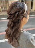 【お呼ばれ】ヘアセット