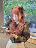 【Le'a渋谷 Kaji】推し色★キャンディピンク