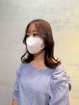 アジールヘア 池袋東口店(agir hair) １０代20代30代人気韓国風顔周りレイヤー池袋池袋東口